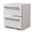 Grandpro buitenkoelkast - 2 koellades - wit