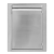 Grandpro Inbouw Deur Set Enkel - RVS Medium